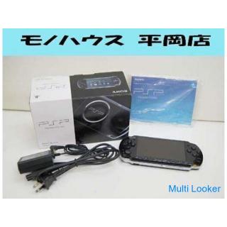 ジャンク SONY プレイステーションポータブル PSP-3000 ブラック 元箱・説明書・充電器付き ソニー