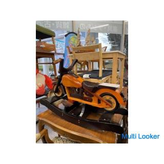 木製バイク　ロッキングバイク/ロッキングボード