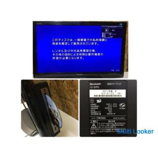 SHARP Blu-ray内蔵 32インチ 液晶テレビ S1178