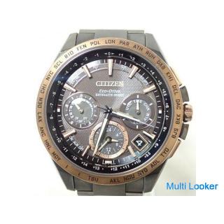 シチズン CITIZEN アテッサ F900-T023126 サテライトウエーブ ソーラー チタン GPS衛星電波時計 1600本限定