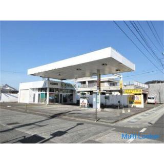 鹿児島県肝属郡錦江町【建物付売地】給油所A地136坪