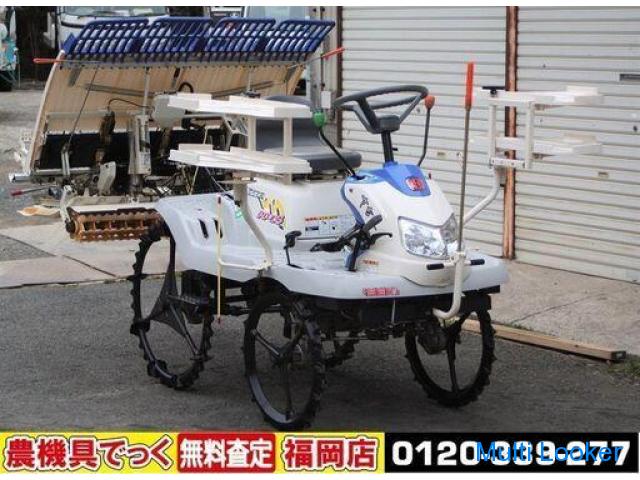 イセキ 田植機 4条植 さなえ Ppz4 Dl 5馬力 パワステ 4wd 整地ロータ 清掃 整備済 農機具でっく 福岡 田植機 Munakata Multilooker