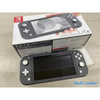 Nintendo Switch Lite Grey avec chargeur [Achat coûteux de la machine de jeu Earl One Tagawa Store]