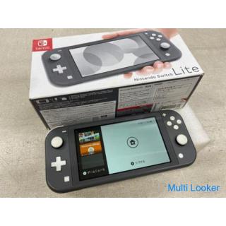 Nintendo Switch Lite Grey avec chargeur [Achat coûteux de la machine de jeu Earl One Tagawa Store]