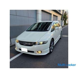 Honda Odyssey Absolute Full Leather Seat Véritable HDD Navigation & Color Back Camera Genuine Ae