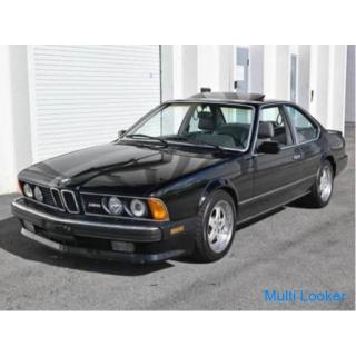 1988 BMW E24 M6 5-speed manual
