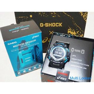 【苫小牧バナナ】開封未使用品☆CASIO/カシオ GSR-H1000AS G-SHOCK×asics ランニングウォッチ GPS＆心拍計搭載 モーションセンサーセット♪