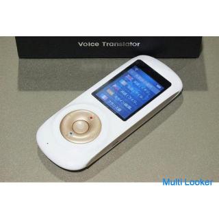 【苫小牧バナナ】美品 TOPRUI 旅行ポータブル翻訳機 世界70ヶ国対応 最速0.3秒 瞬間双方向 翻訳