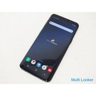 【苫小牧バナナ】SAMSUNG/サムスン au GalaxyS9 SCV38 64GB ミッドナイトブラック 動作OK 判定〇 本体のみ♪