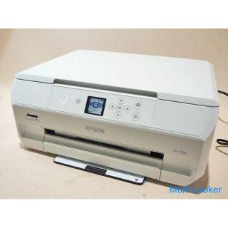 【苫小牧バナナ】EPSON/エプソン EP-713A Colorio インクジェット複合機 L判~A4対応 スマホ・無線LAN対応 交換インク新品全色付属♪