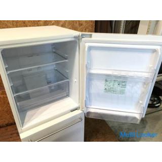 【保証有・清掃済】無印良品 2017年 MJ-R16A 157L 2ドア 冷凍冷蔵庫