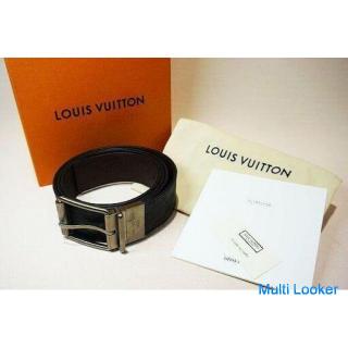 【苫小牧バナナ】新品展示品 Louis Vuitton/ルイヴィトン ダミエ・アンフィニ サンチュール・ダミエプリント 40MM M9150 箱あり