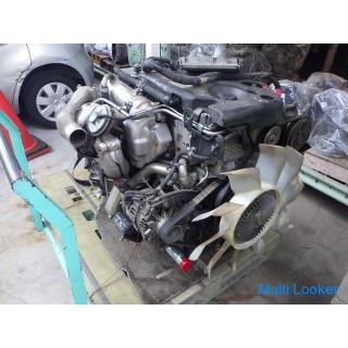 H20年 エルフ NHR85AN エンジン 4JJ1 MT 2WD セル オルタ A/Cコンプ付 中古