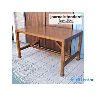 Journal Standard Furniture(ジャーナルスタンダードファニチャー)のLOTUS(ロータス)ダイニングテーブル♪ヴィンテージスタイルやブルックリンスタイル、モダンスタイルにも