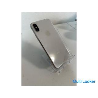 【超美品】iPhone X256GB ホワイトSIMフリー【バッテリー新品交換済み】