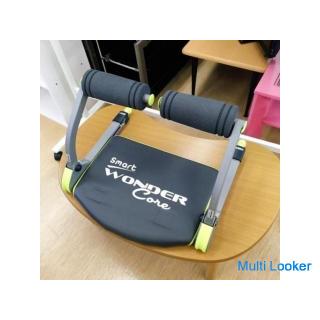 無料！ワンダーコアスマート・人気です・体を倒すだけ・コンパクトに折りたためる・筋トレ・ダイエットに・中古品