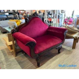 ゴージャス! ロココ調! 2人掛けソファ! リサイクルショップ札幌 買取本舗 西野店