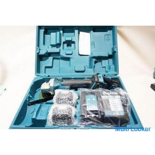 開封未使用品 マキタ/makita 充電式 ディスクグラインダー スライドスイッチ 18V 6.0Ah GA412DRGX バッテリー2個付き♪