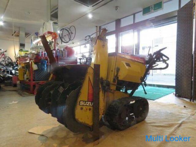 ☆スズキ SS555ES 確認動画有 5馬力 セルOK 除雪機☆