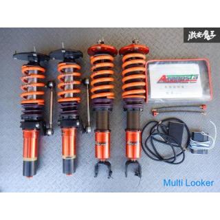 美品!! Aragosta アラゴスタ ポルシェ 911 997 ターボ PDK フルタップ 車高調 全長調整 1台分 サンライズブルーバード キャンセラー付き