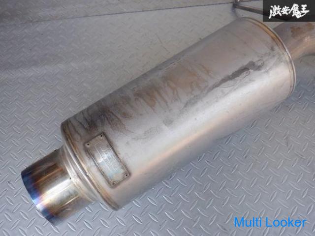 CT9A 三菱ランサー evo 7/8/9 フルチタンマフラー リアルスピードエンジニアリング マフラー フルチタンマフラー