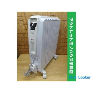美品 デロンギ ドラゴンデジタル オイルヒーター DDQ0915-WH 10畳～13畳 リモコン未使用 DeLonghi 電気ヒーター 暖房器具