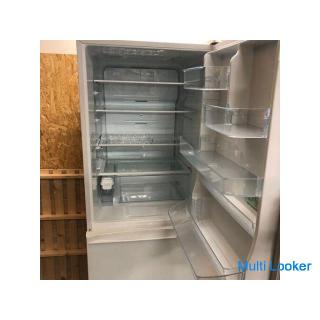 【TOSHIBA】 東芝 ノンフロン冷凍冷蔵庫 容量411L 冷蔵306L 冷凍105L GR-419GXVS(EW) 2019年製