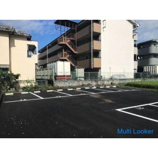 月極駐車場 更新料・保証金・礼金0円 防犯カメラを4台設置して防犯機能を充実