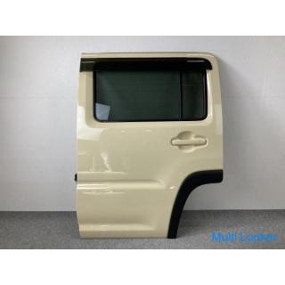 凹み無 R2年 MR92S ハスラー ハイブリッド 純正 左 リアドア パネル トリム ZVG シフォンアイボリーM 走行距離 6,481km MR52S