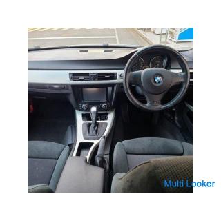 BMW320ツーリングMスポーツ　HDDサイバーナビ＆フルセグＴＶ　ETC　純正エアロ＆専用17ＡＷ　キセノン　禁煙車
