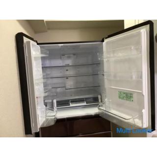 最終値下げ⭐︎【長期延長保証付き】HITACHI 日立　6ドア冷蔵庫　670L R-X6700F 2016年製
