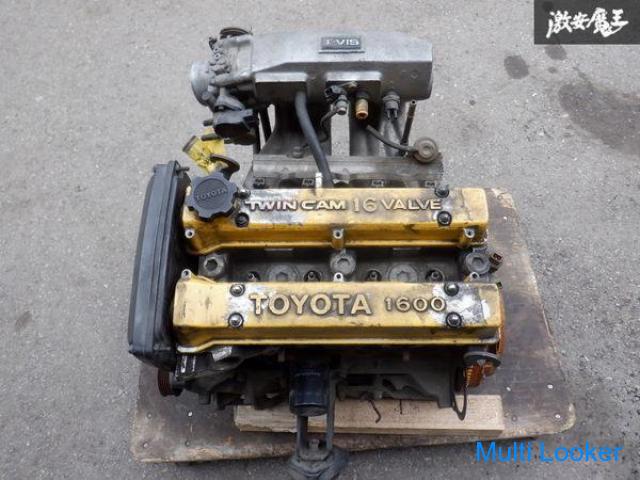 純正 AE86 レビン トレノ 4AG エンジンヘッドカバー タペットカバー